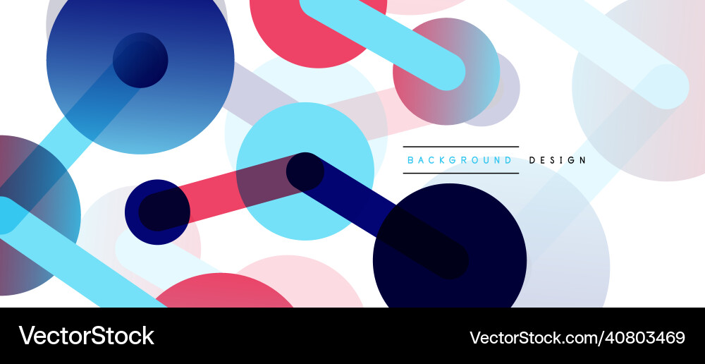 Line points connections geometric abstract Vector Image