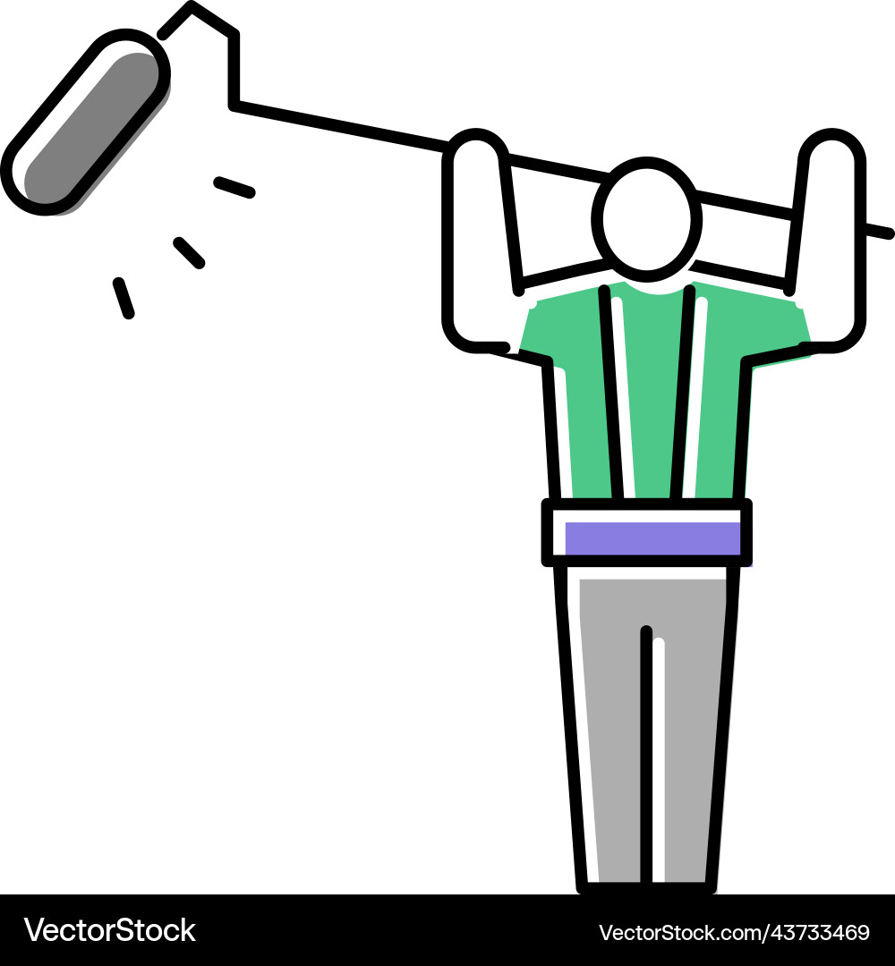 Sound recoding video production color icon Vector Image