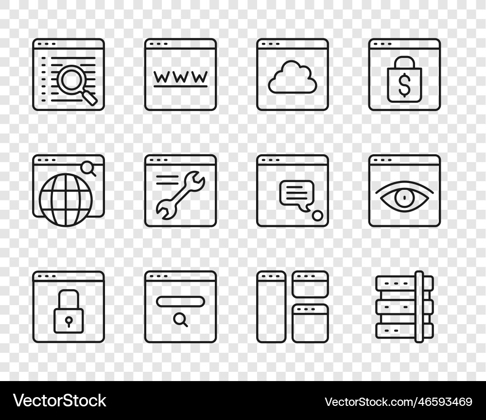 Stellen Sie die Zeile sicher Ihre Website mit https ssl Server Stellen Sie die Zeile sicher Ihre Website mit https ssl Server vektorbild