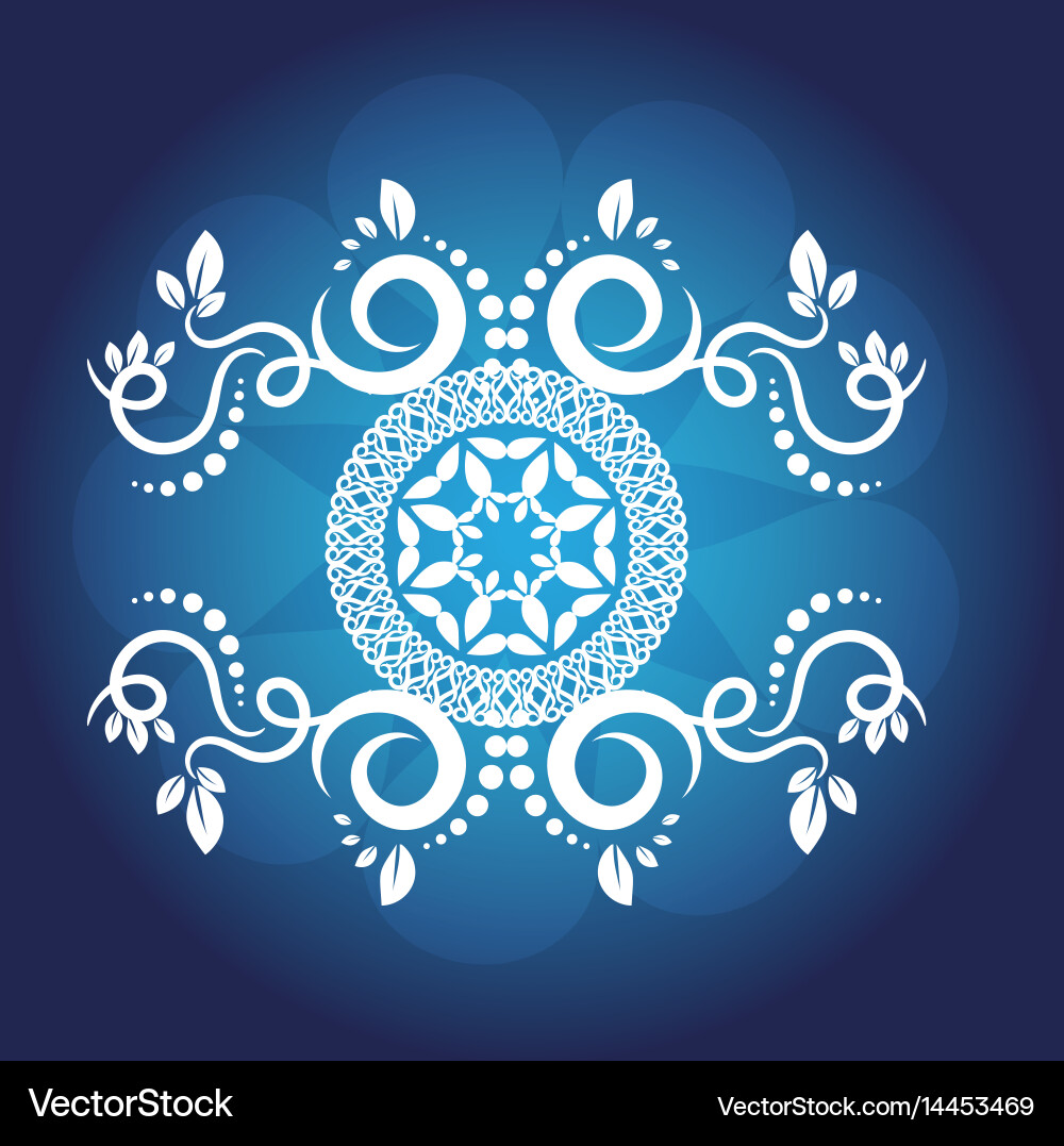 Vintage frames and scroll elements vector image