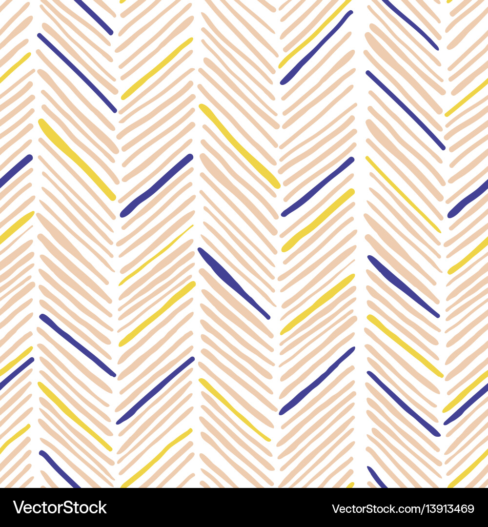 Zigzag Pattern - Seamless Abstract vector image