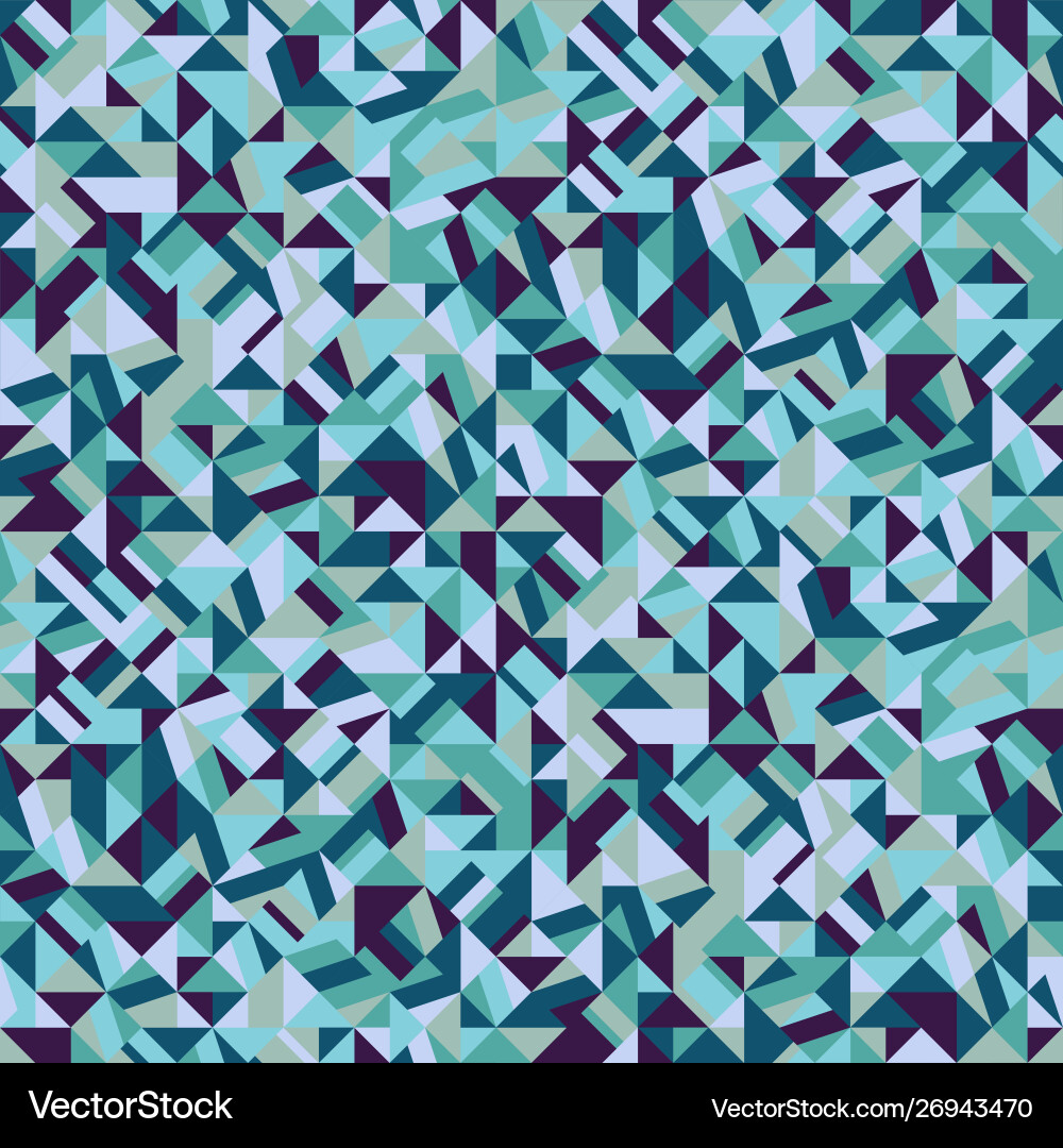 Diagonal mosaic pattern background design vector image