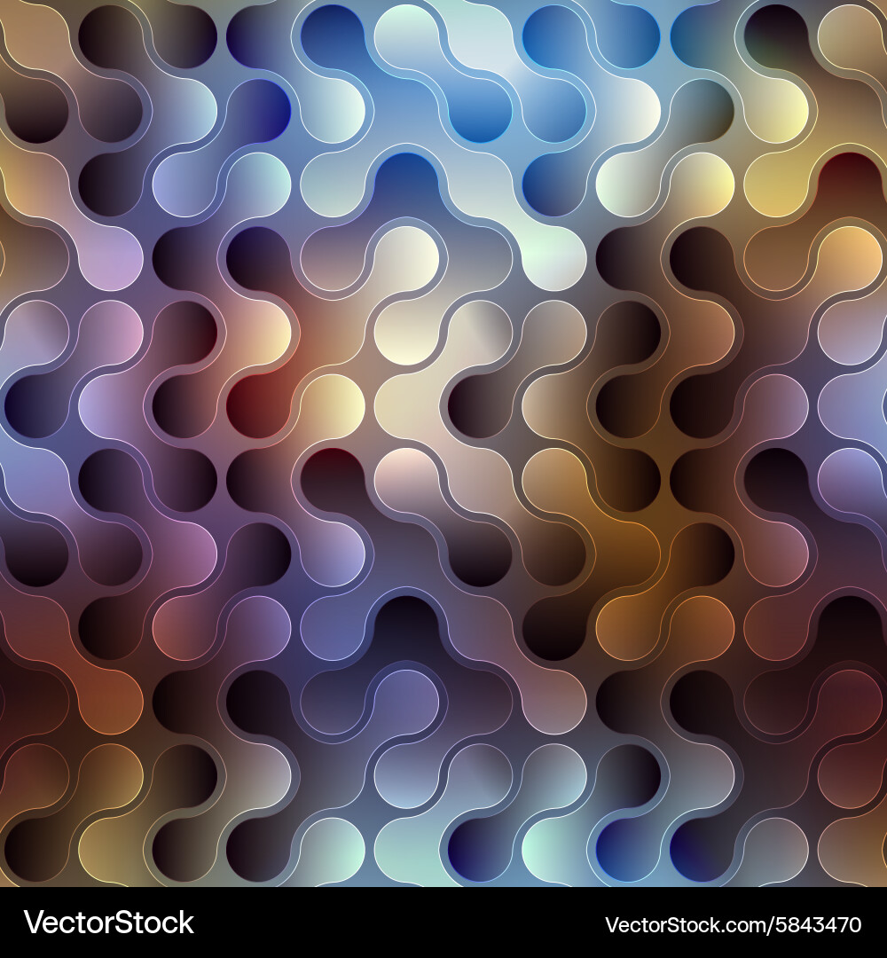 Droplet gradient pattern on blurred background vector image