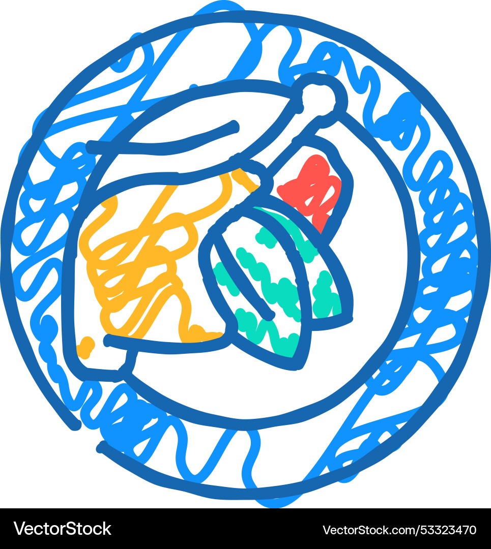 French cuisine tapenade icon doodle French cuisine tapenade icon doodle vector image