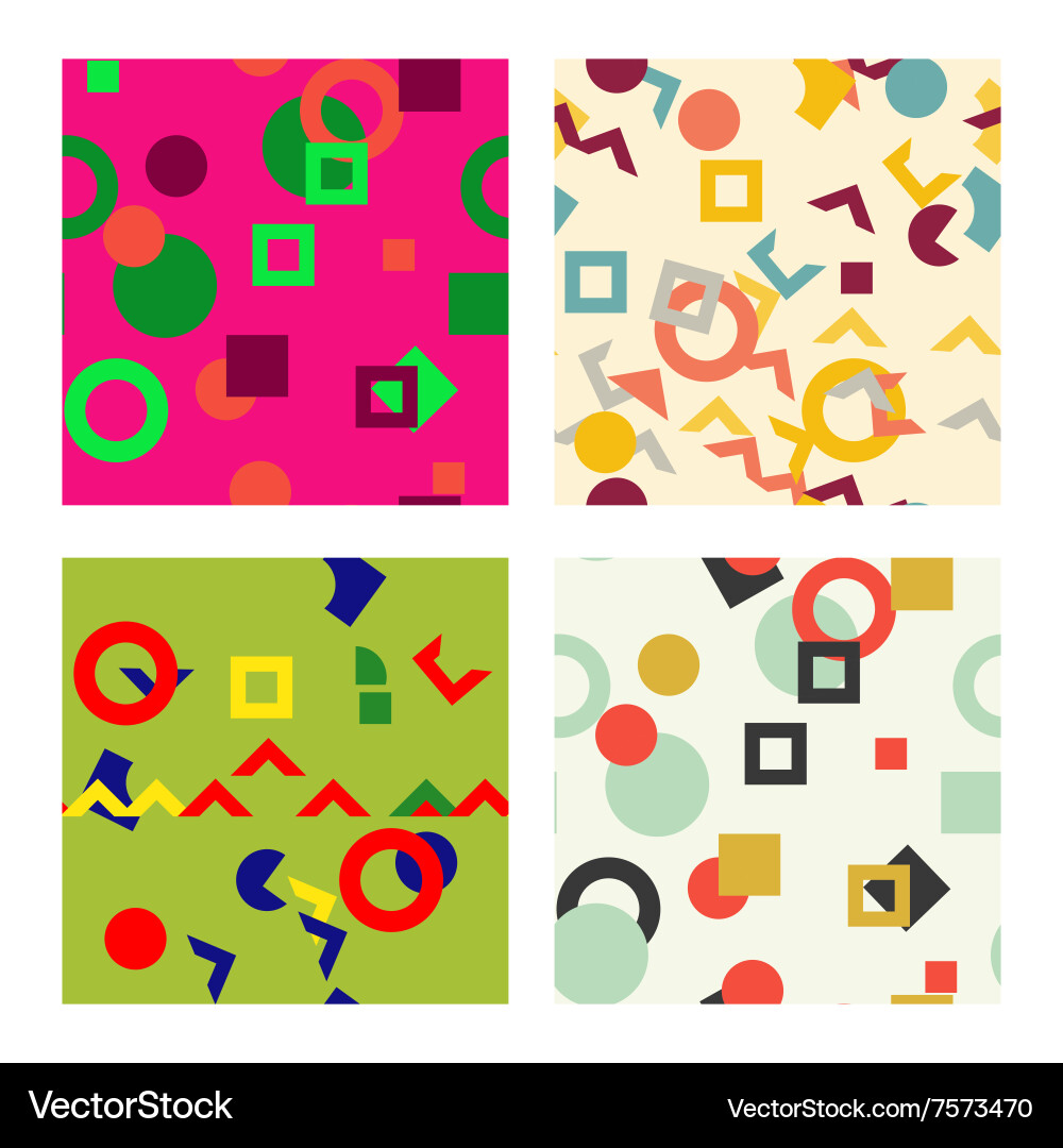 Geometric Abstract Pattern vector image