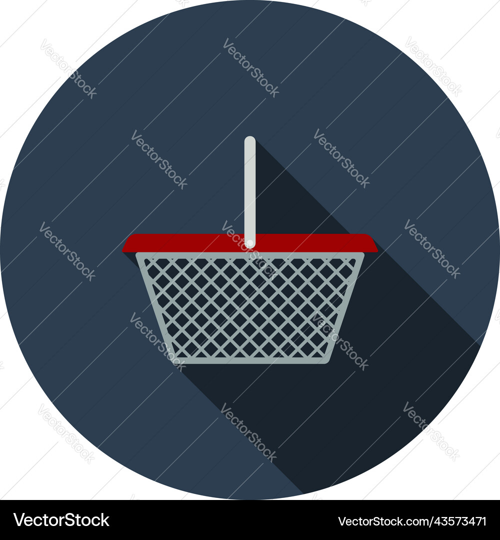 Supermarket Einkaufskorb-Symbol Supermarket Einkaufskorb-Symbol vektorbild