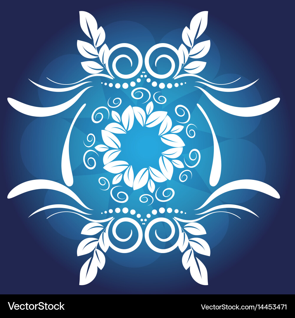 Vintage frames and scroll elements vector image