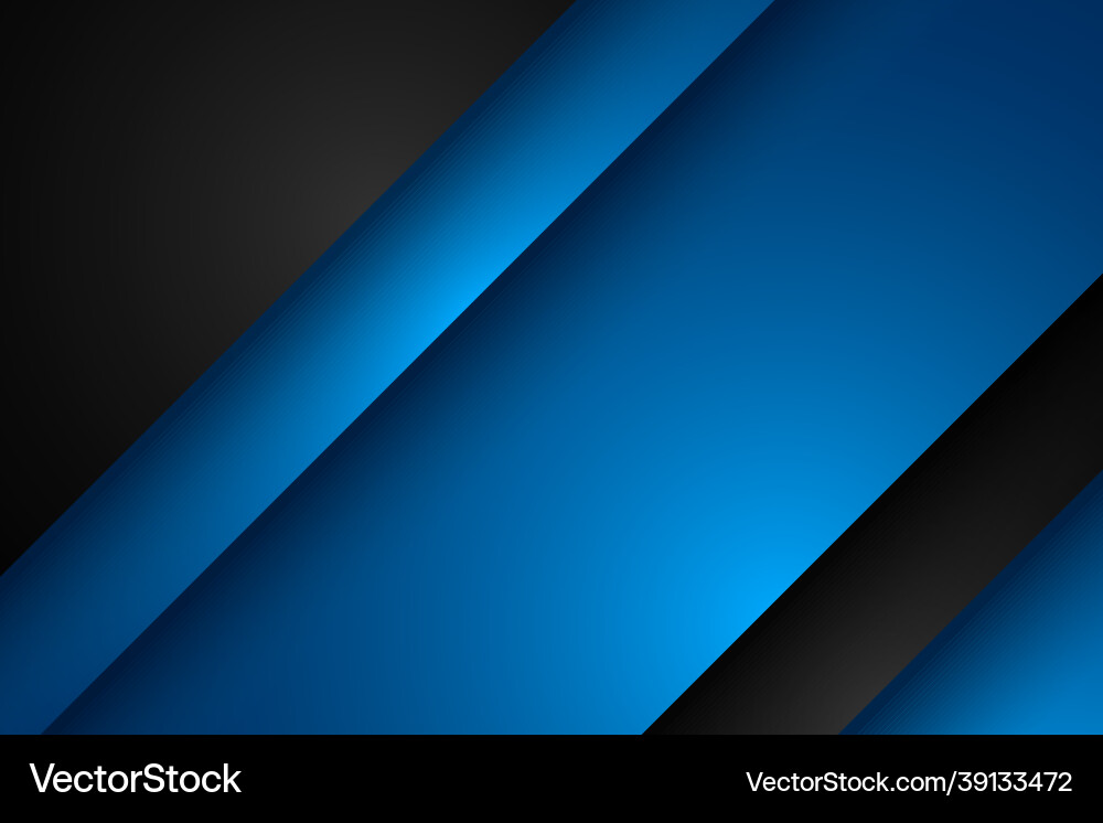 Abstract blue diagonal overlap background Abstract blue diagonal overlap background vector image