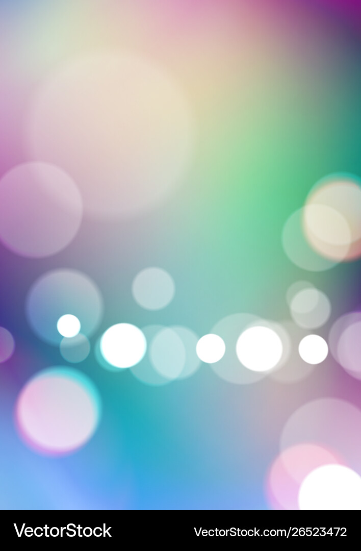 Abstract bokeh light on colors background Abstract bokeh light on colors background vector image