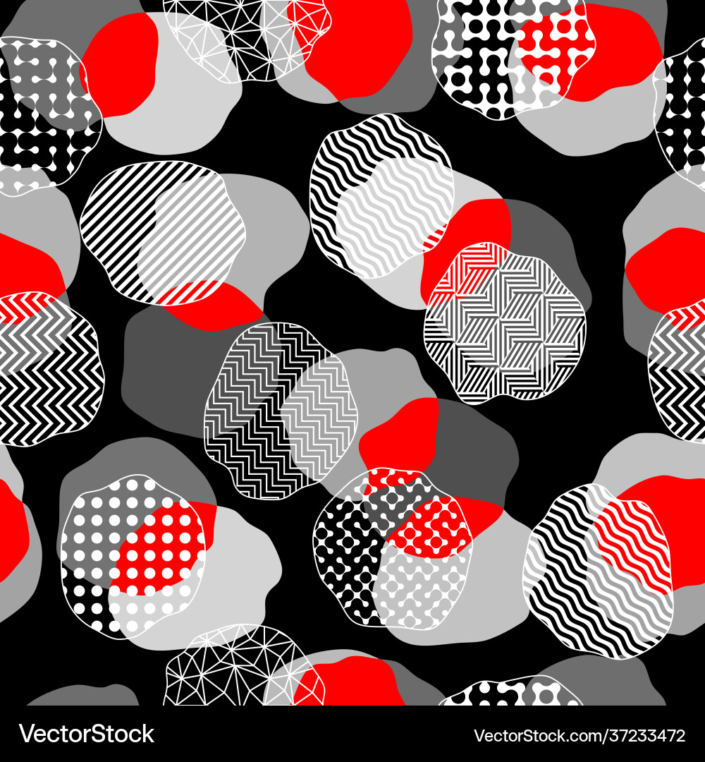 Geometric seamless pattern a cubes in low poly Geometric seamless pattern a cubes in low poly vector image
