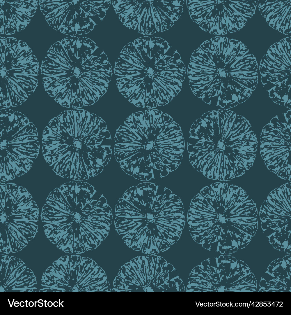 Lemons slices texture seamless pattern Vector Image