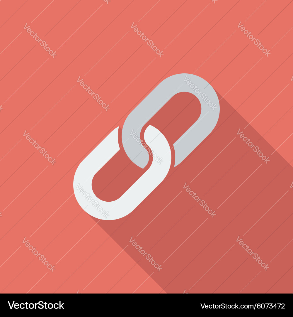 Linked Chain Icon vector image