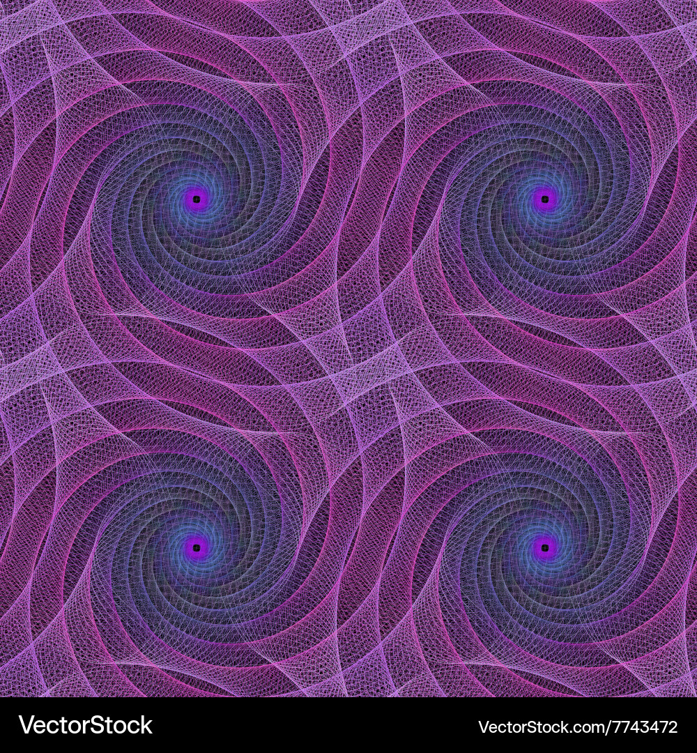 Seamless computer generated fractal pattern Vector Image