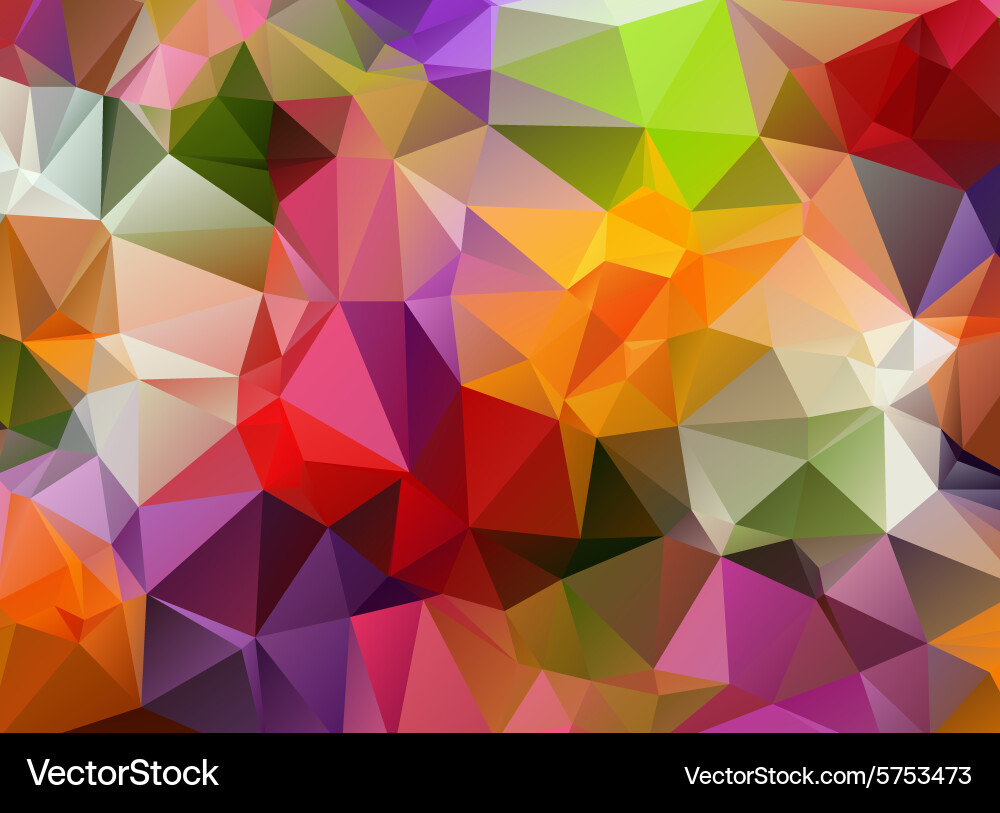 Abstract colorful geometrical background Vector Image