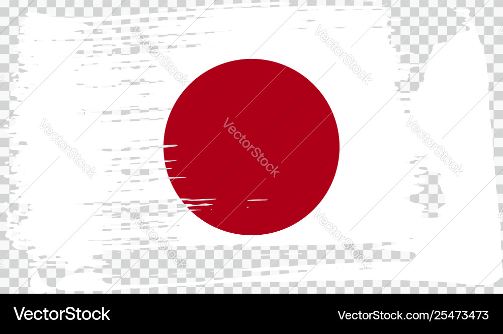Grounge-styled flag Grounge-styled flag vector image