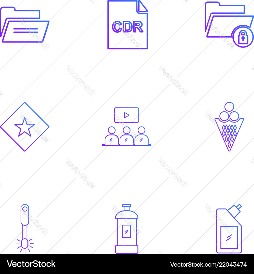 Folder bottle files file type windows vector image