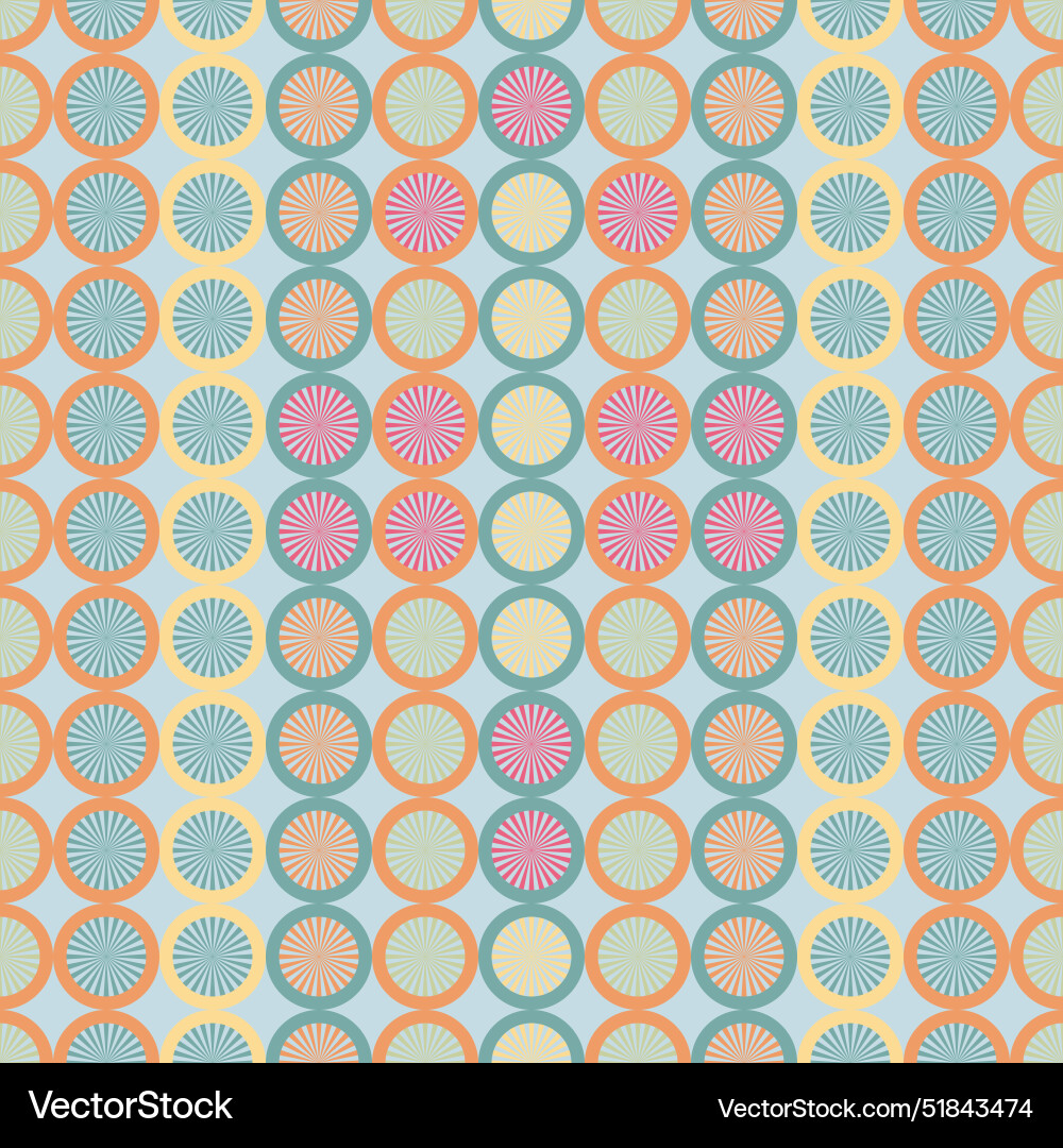 Seamless pattern pie and cog modified shape Seamless pattern pie and cog modified shape vector image