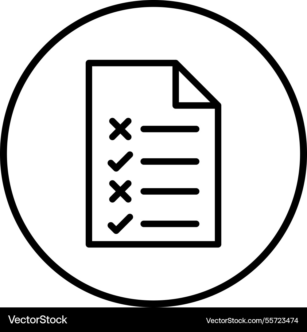 Testing icon design Vector Image