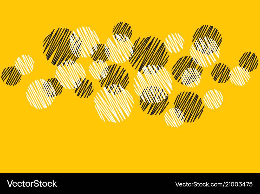 Abstract geometric pattern with round elements Abstract geometric pattern with round elements vector image