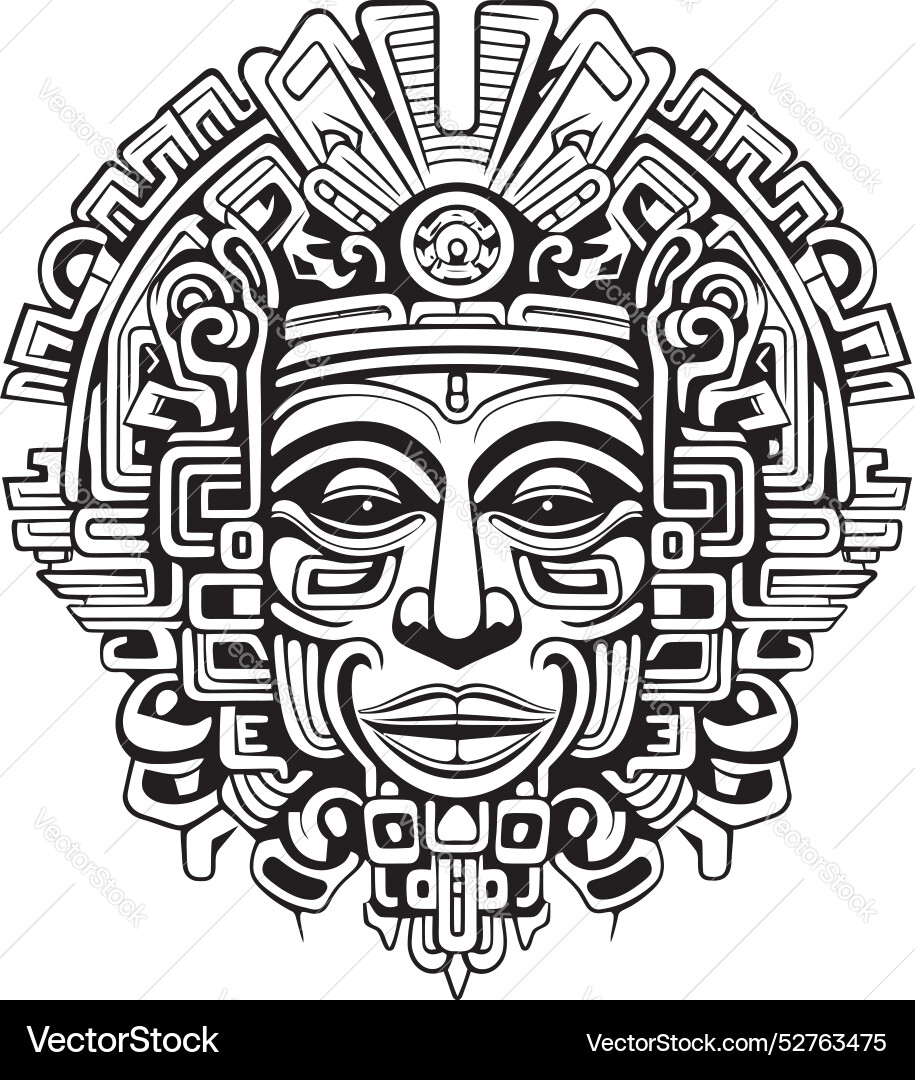 Designs aztec artistic splendor iconic Royalty Free Vector