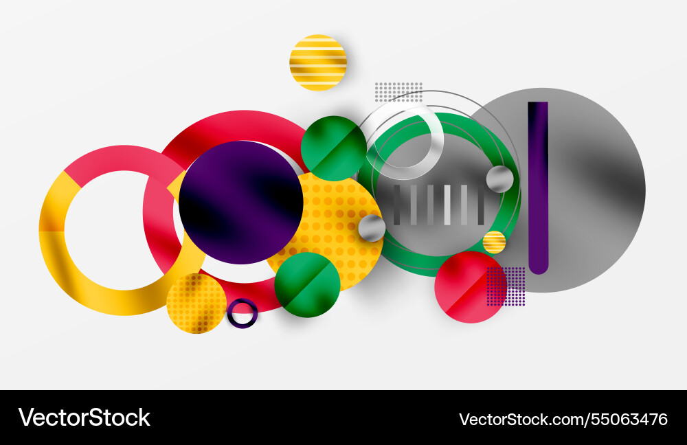Abstract geometric background with overlapping Abstract geometric background with overlapping vector image