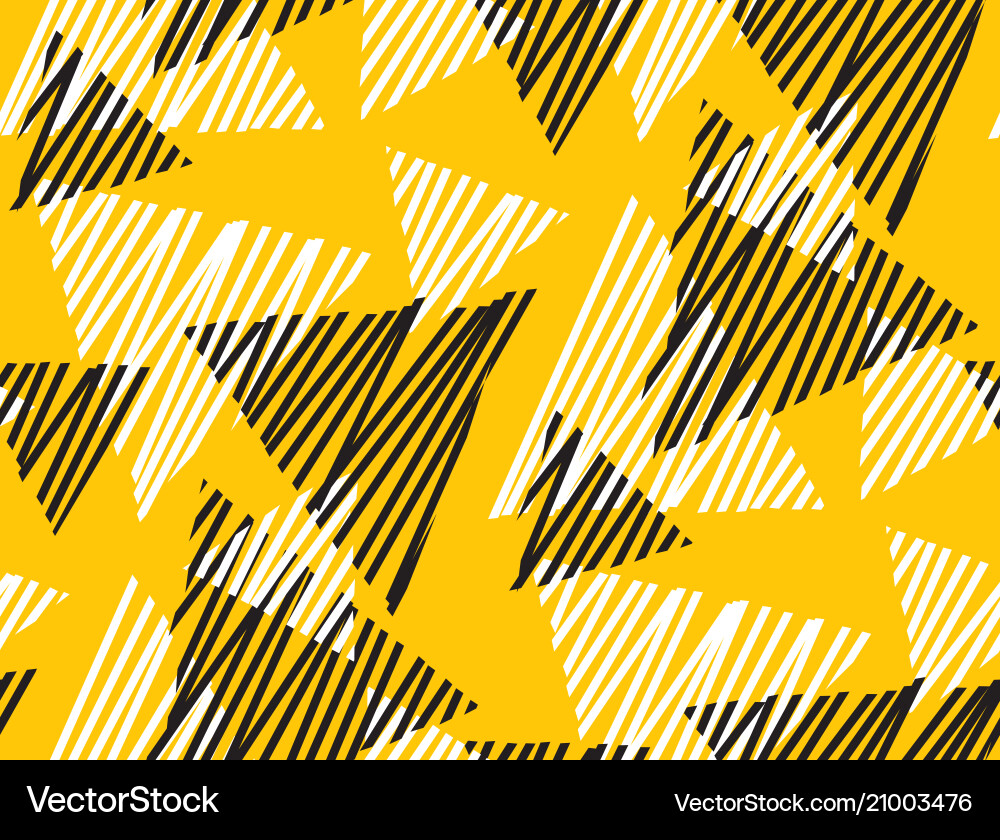 Geometric Triangle Stripe Pattern vector image