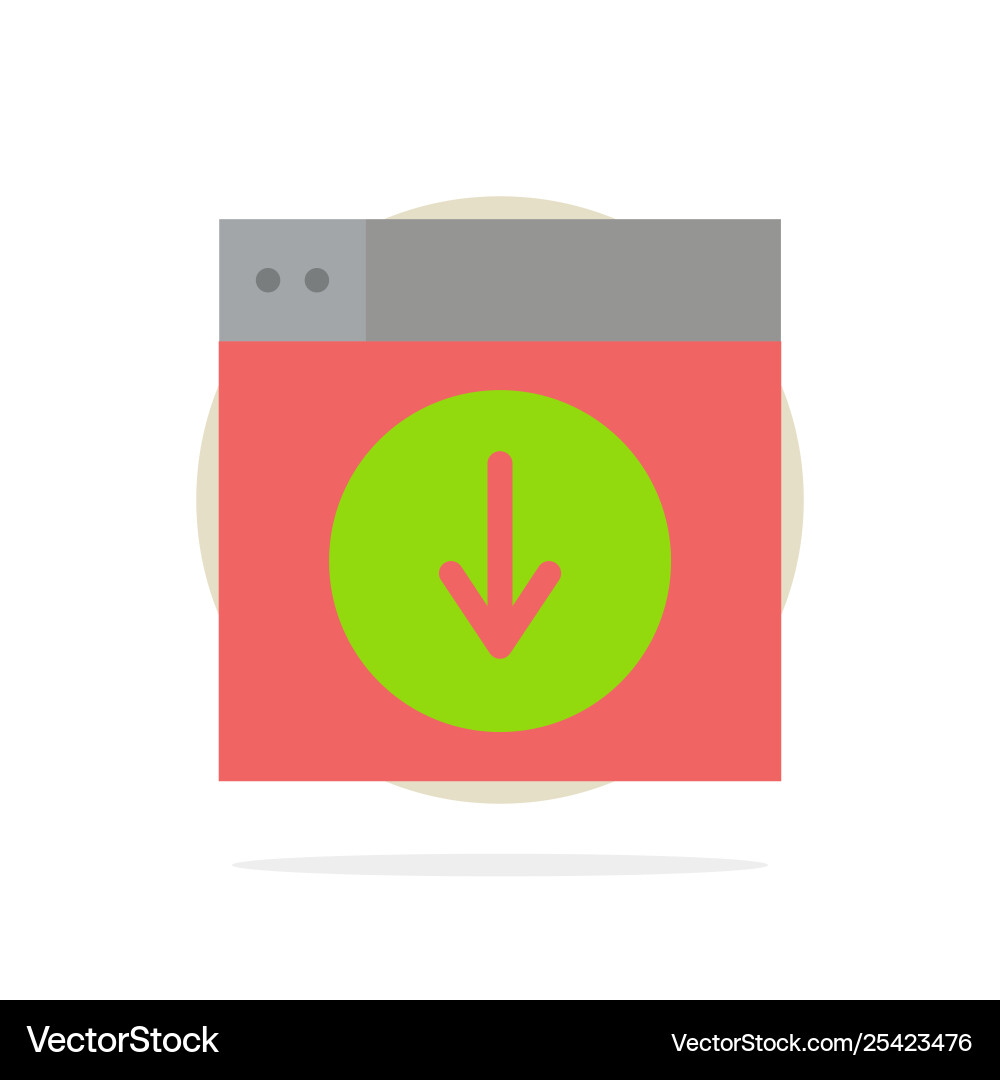 Web design download down application abstract Web design download down application abstract vector image