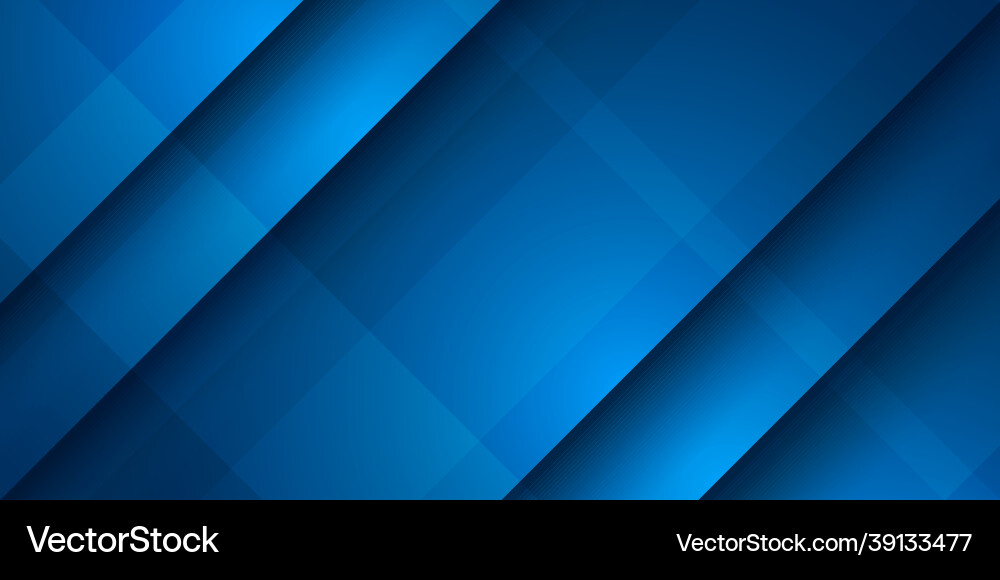 Abstract blue diagonal overlap background Abstract blue diagonal overlap background vector image