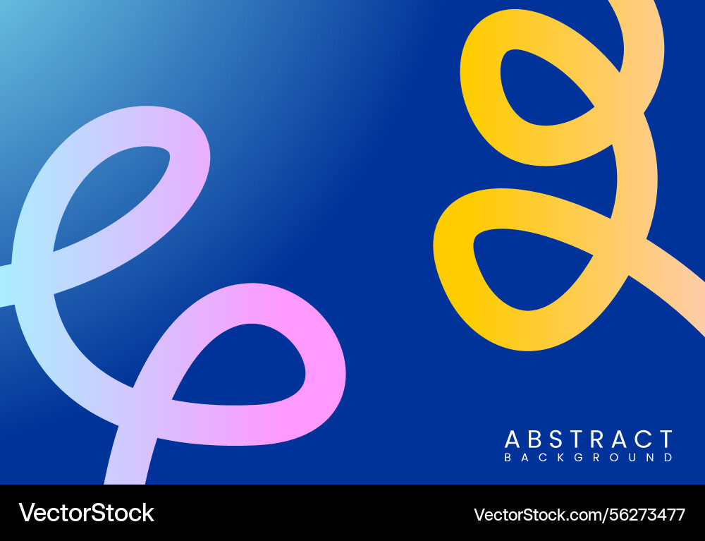 Lines with color gradient Vector Image