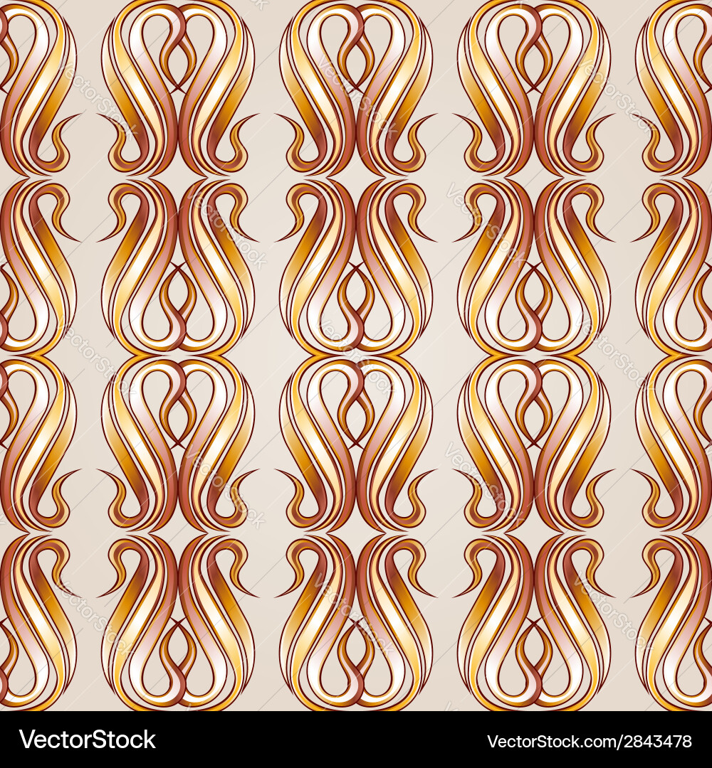 Seamless abstract floral pattern in form vertical vector image
