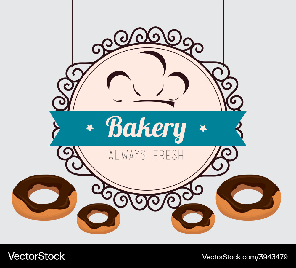 Bakery design Royalty Free Vector Image - VectorStock