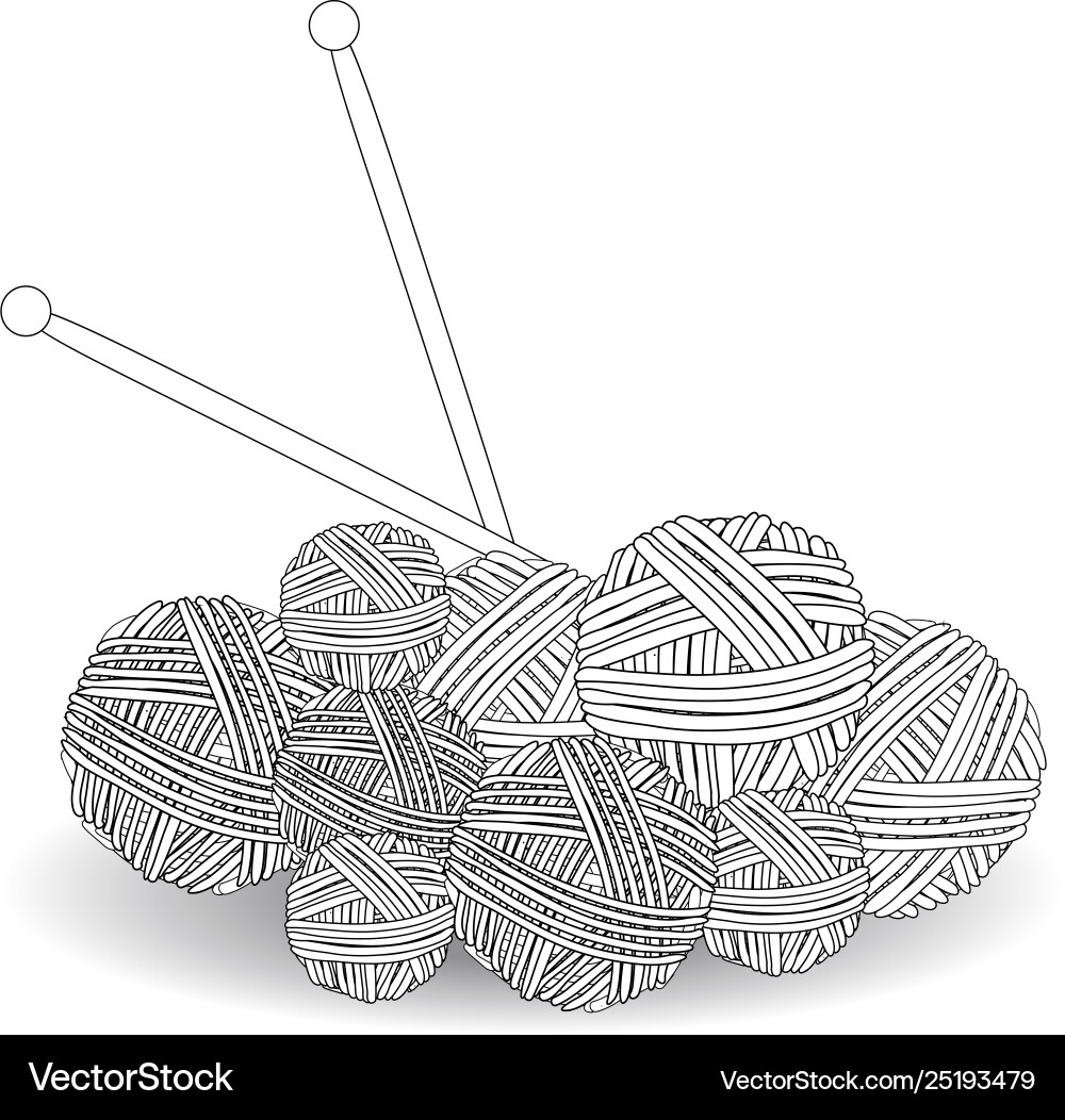 Basket with multi-colored tangles in a square Basket with multi-colored tangles in a square vector image