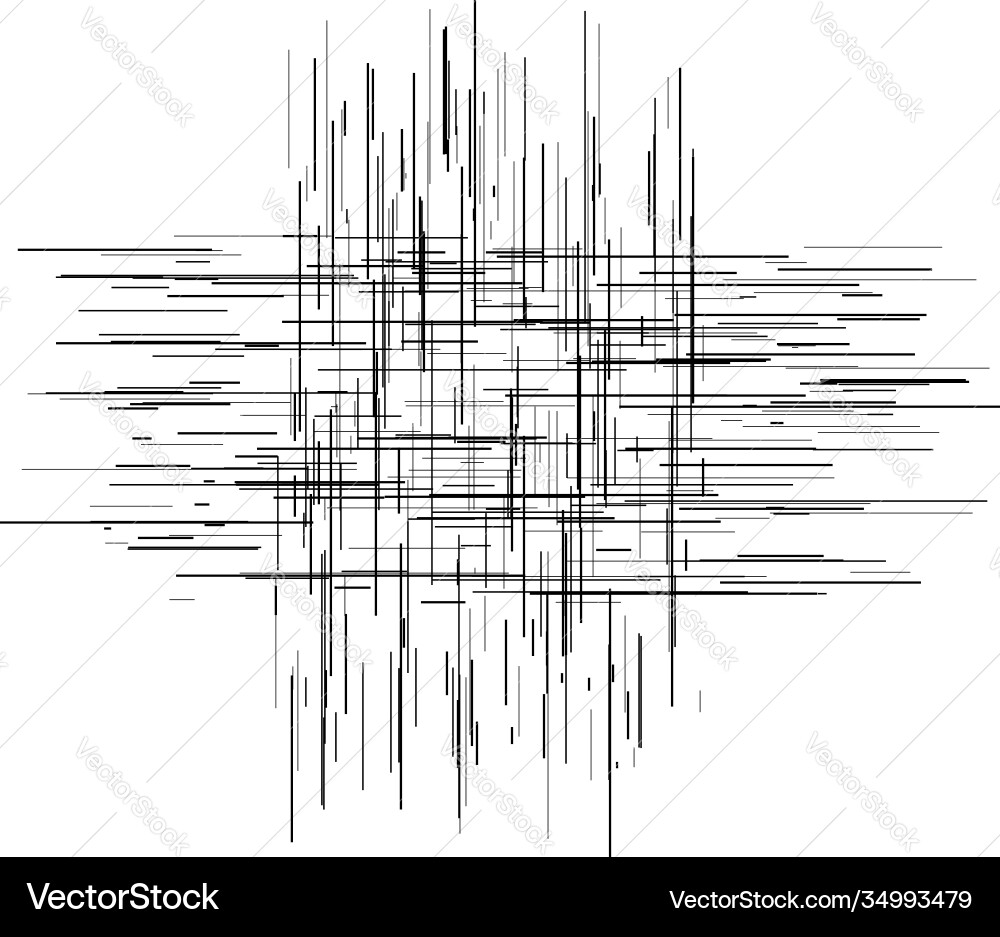 Irregular random lines harsh texture abrasion Irregular random lines harsh texture abrasion vector image
