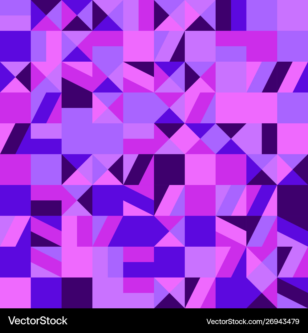Mosaic pattern background design - abstract vector image