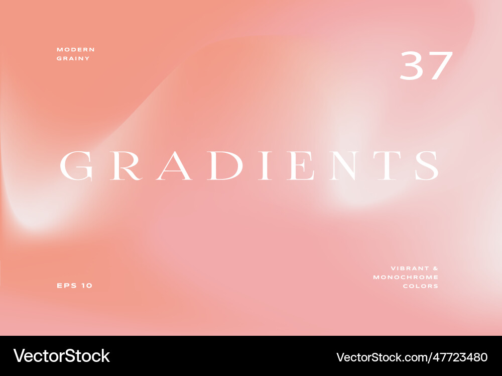 Abstract gradient background minimal modern vector image