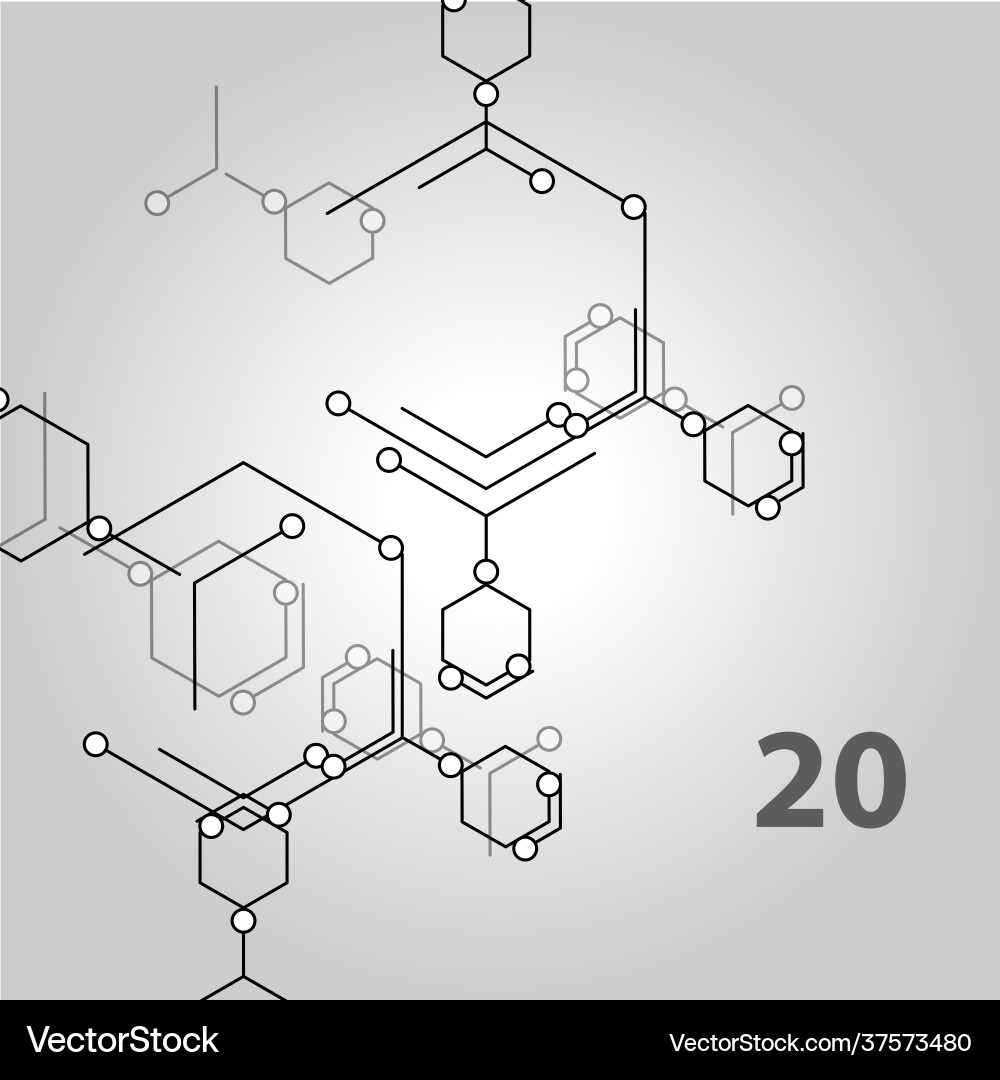 Connecting dots in abstract style Connecting dots in abstract style vector image