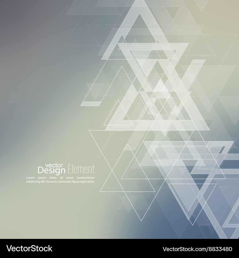 Dynamic Geometric Background Vector Image