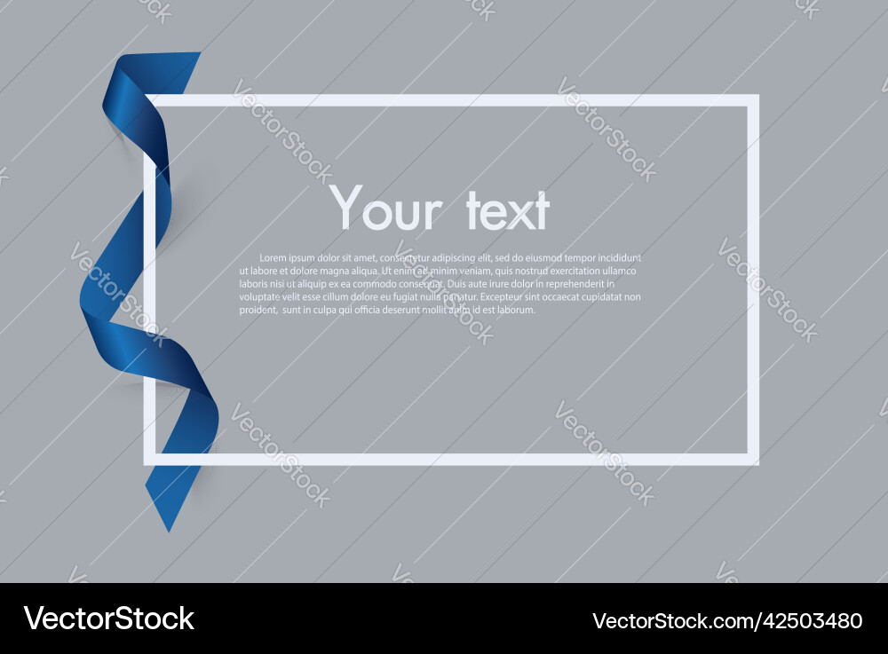 Frame and border of red ribbon template elements Frame and border of red ribbon template elements vector image