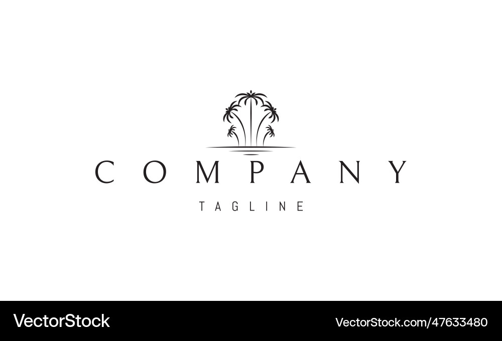 Logo on which an abstract image of several Vector Image