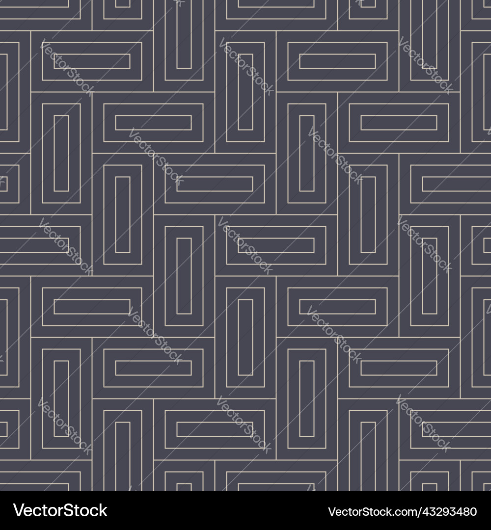 Outline classic simple repetitive pattern line Outline classic simple repetitive pattern line vector image