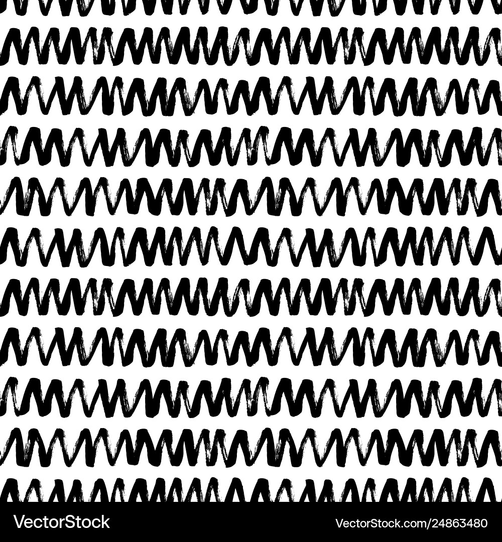 Seamless pattern with zig zag lines Seamless pattern with zig zag lines vector image