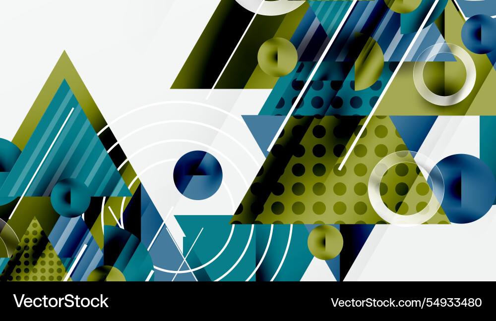 Sleek abstract background - layered triangles Sleek abstract background - layered triangles vector image