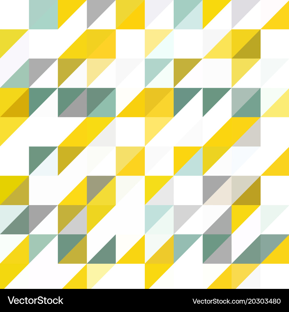 Triangle geometric shapes pattern vector image