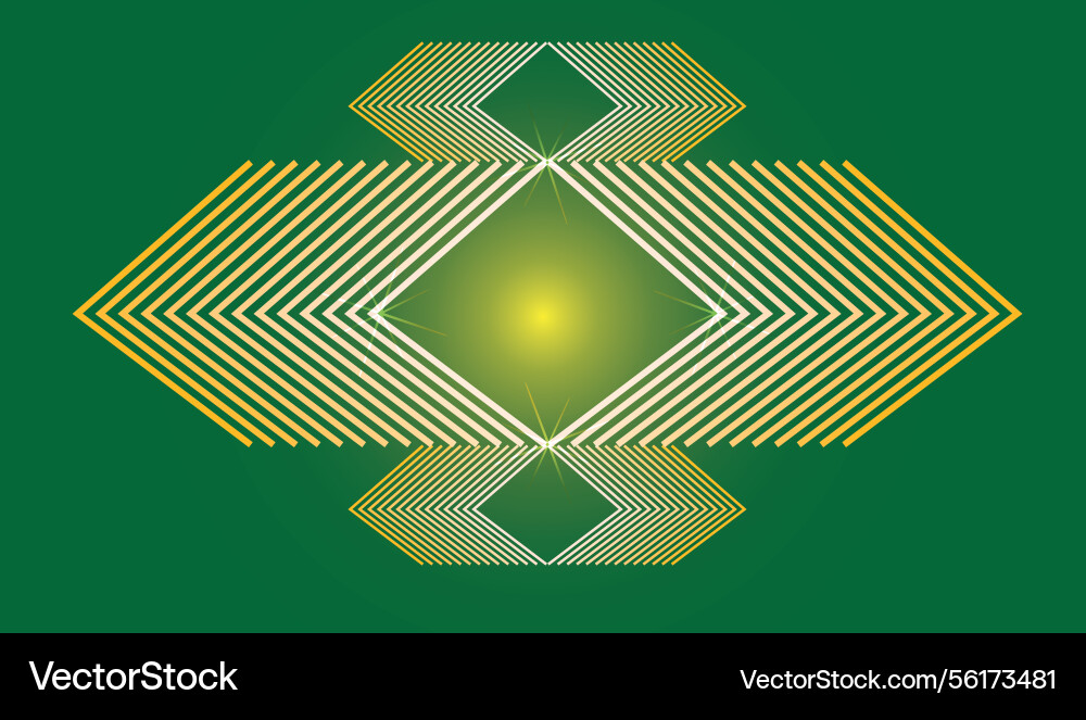 Geometric hexagon icon with 3d design and circuit vector image