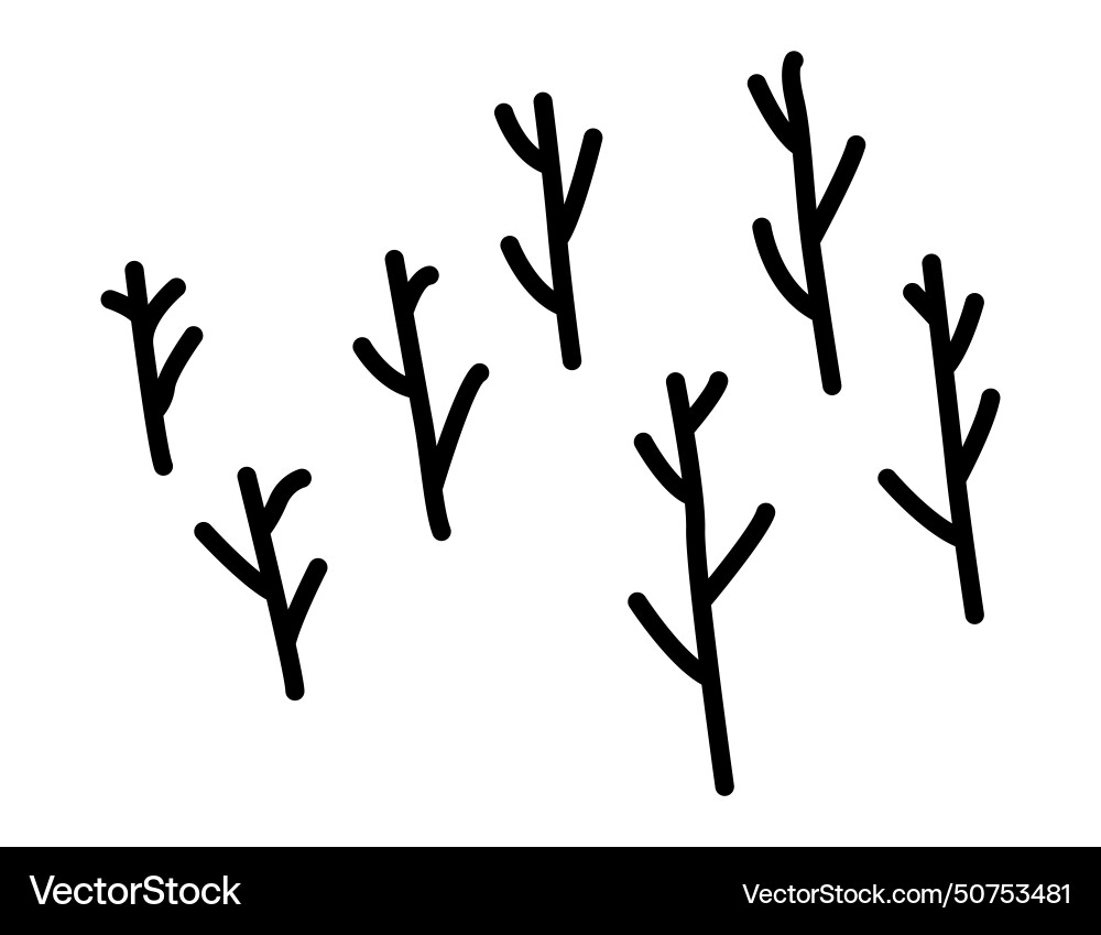 Prehistoric cave paintings old drawings Royalty Free Vector