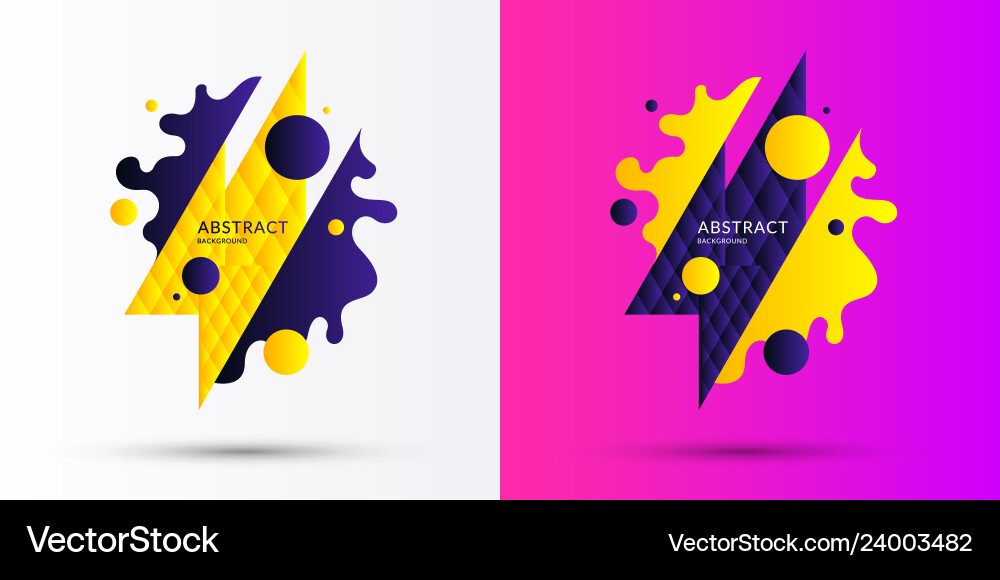 Abstract background with dynamic linear waves vector image