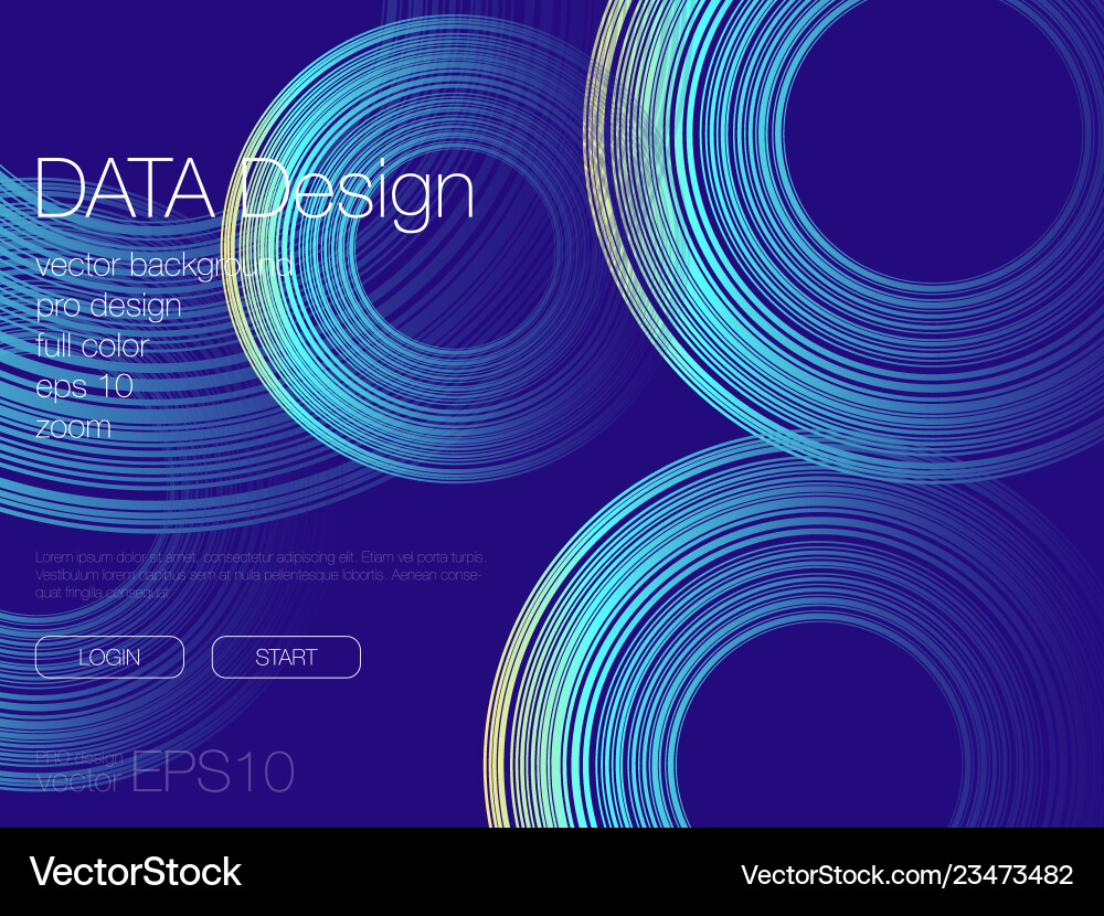 Abstract blend background template for web site Vector Image
