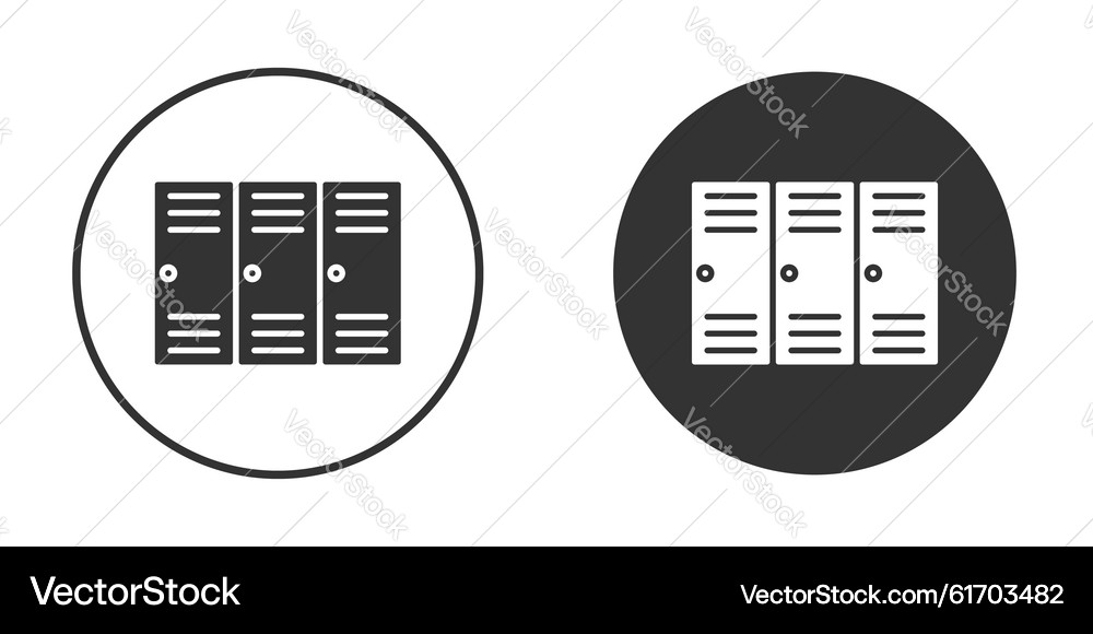 Locker Icon - Simple Lock – Royalty-Free Vector | VectorStock