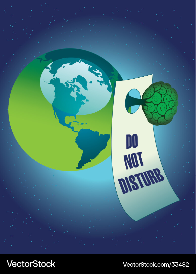 Tree globe do Vector Image