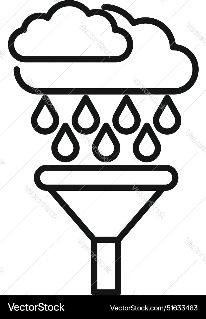 Data mining icon showing filtering big Data mining icon showing filtering big vector image